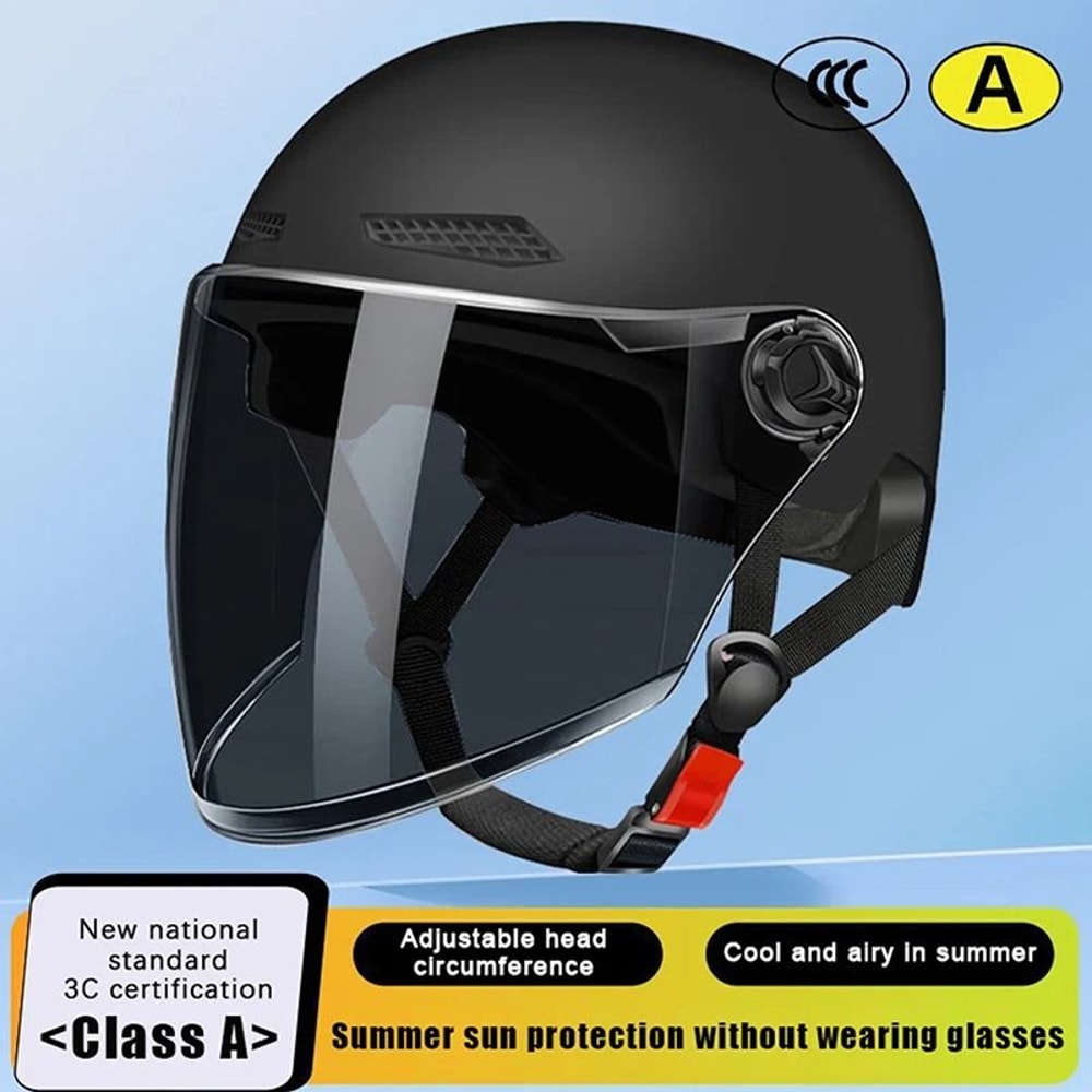 Bicycle Safety Helmet With Goggles For Adults And Children 17