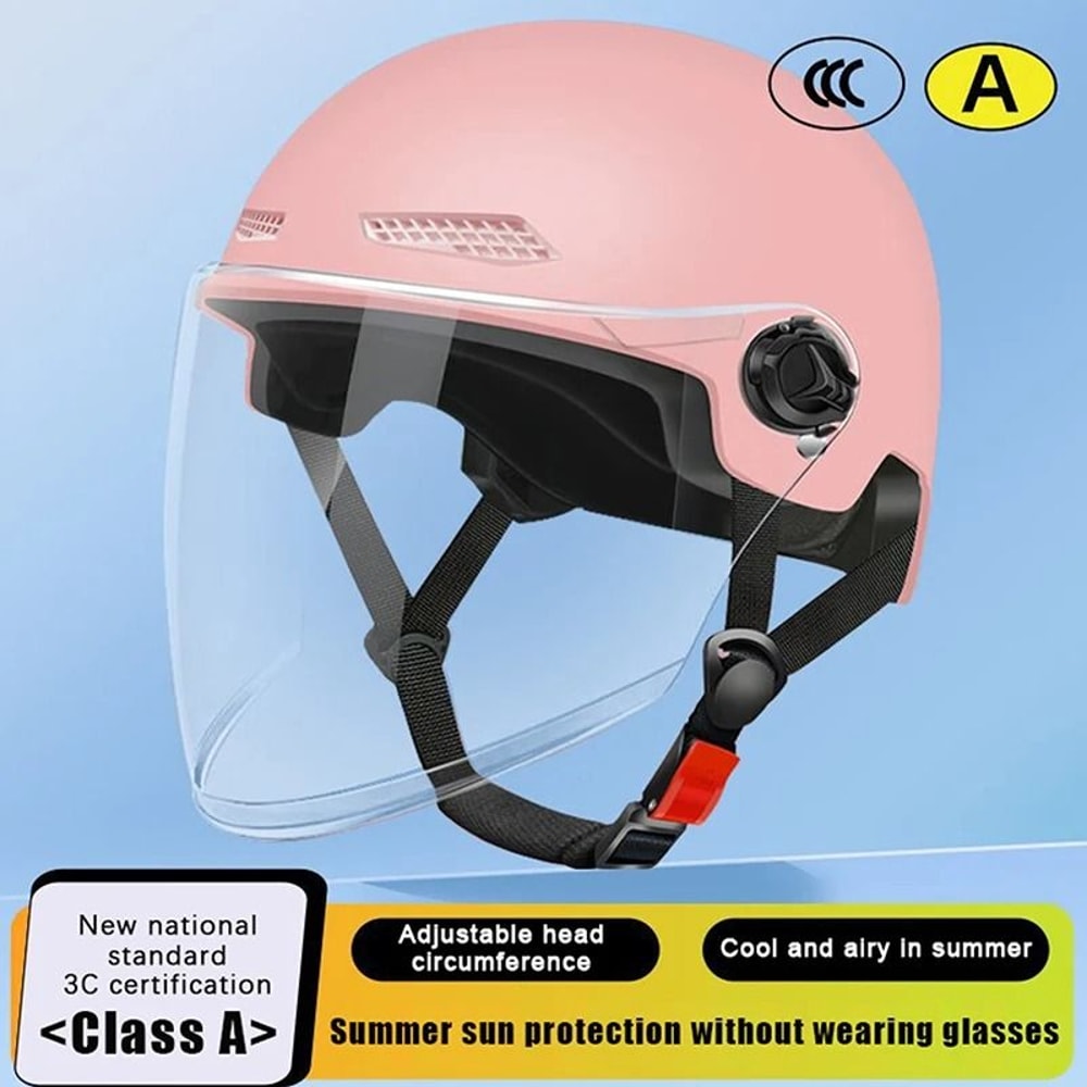 Bicycle Safety Helmet With Goggles For Adults And Children 18
