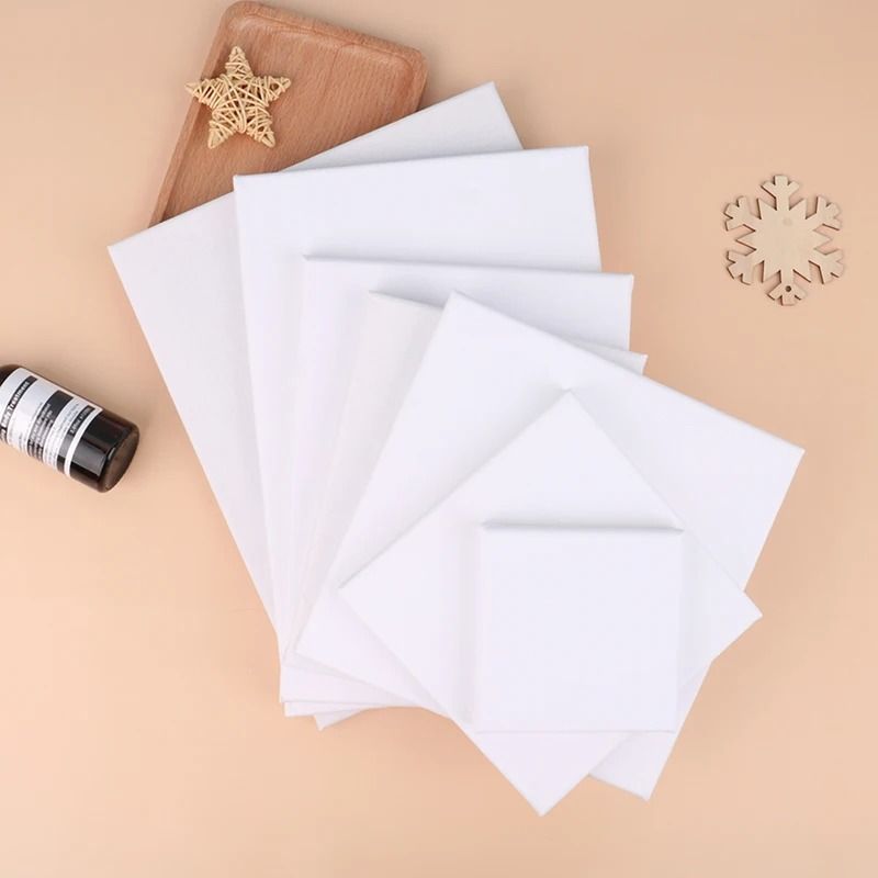 Blank Square Artist Canvas Panel For Oil And Acrylic Painting 2