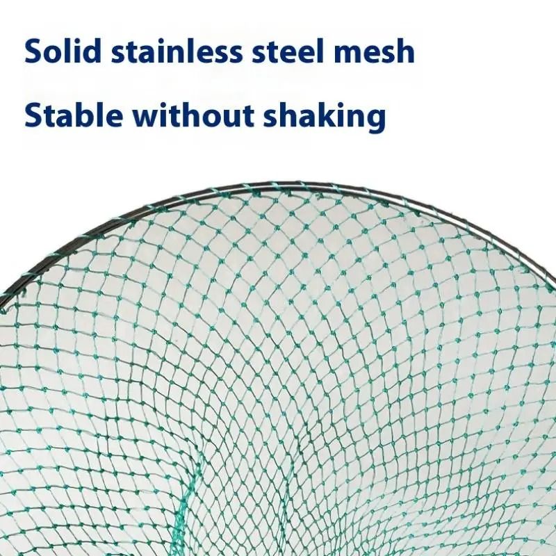 Nylon Fishing Landing Net Scoop Head Without Handle 3