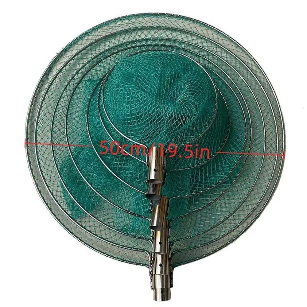 Nylon Fishing Landing Net Scoop Head Without Handle 5