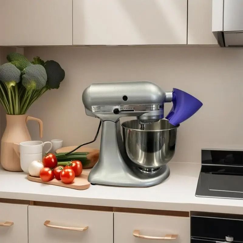 Plastic Flour Funnel Attachment For Kitchen Aid Artisan KSM150 1