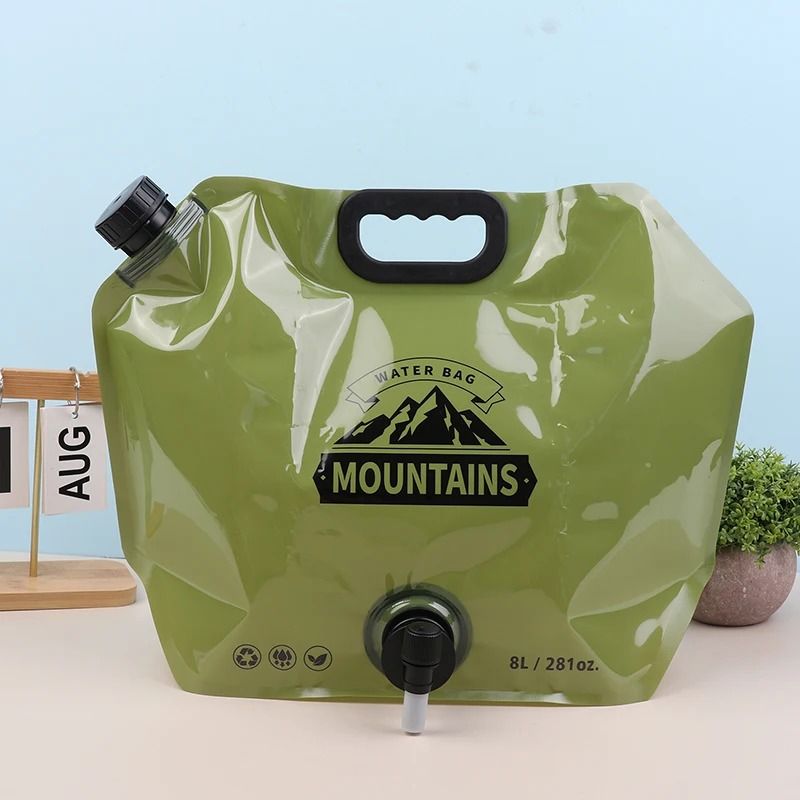 8L Outdoor Portable Water Bag With Faucet And Handle 6