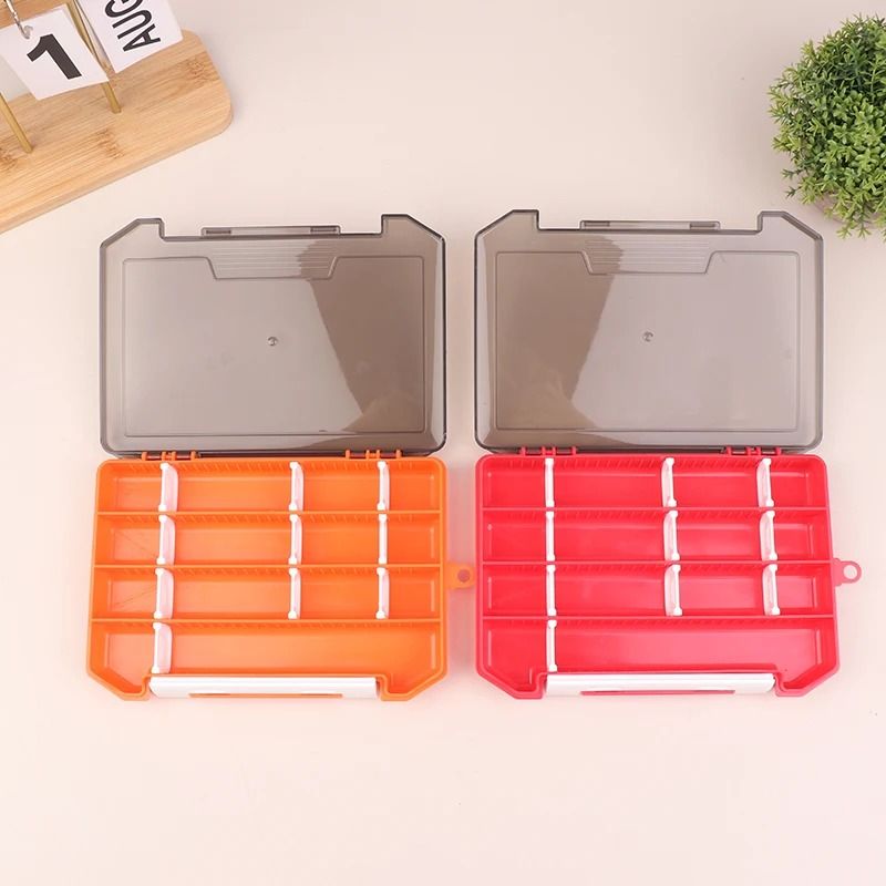 Single Layer Plastic Fishing Lure Box For Soft And Hard Baits 2