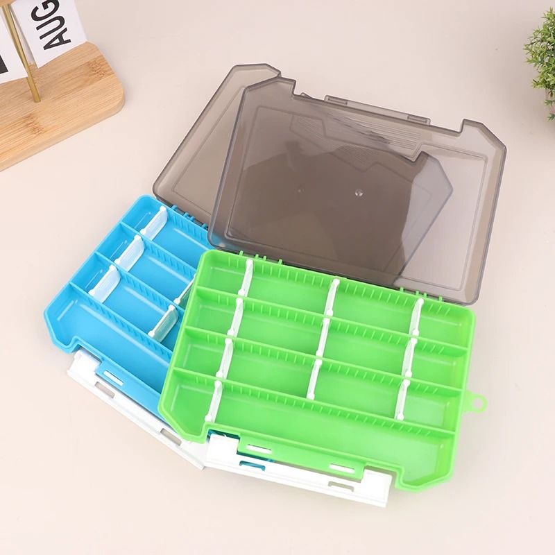 Single Layer Plastic Fishing Lure Box For Soft And Hard Baits 3