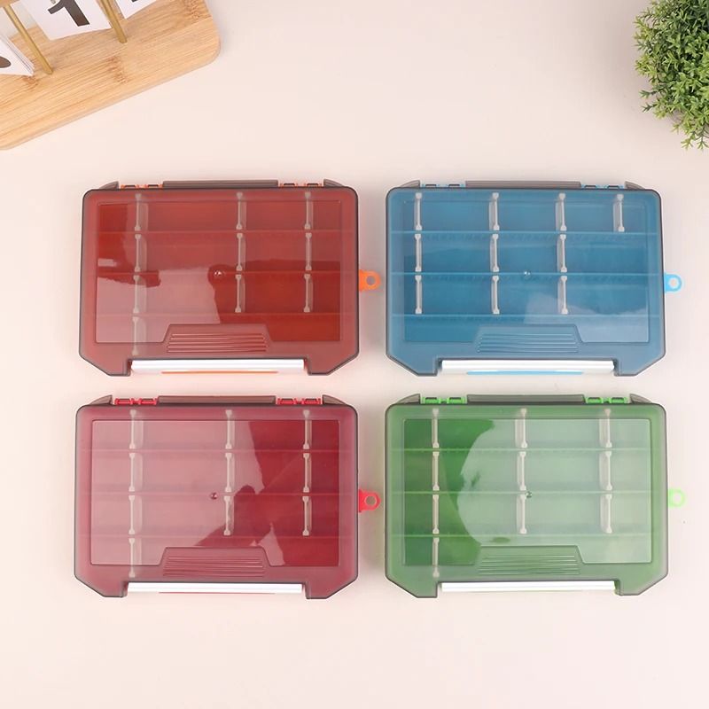 Single Layer Plastic Fishing Lure Box For Soft And Hard Baits 4