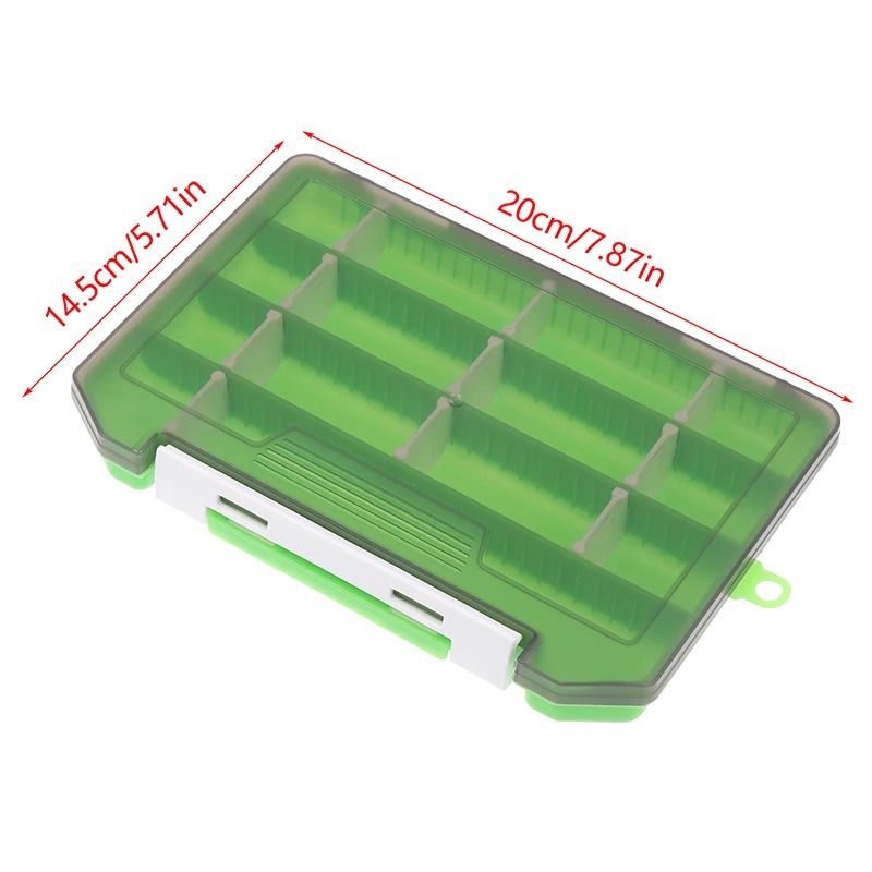 Single Layer Plastic Fishing Lure Box For Soft And Hard Baits 5