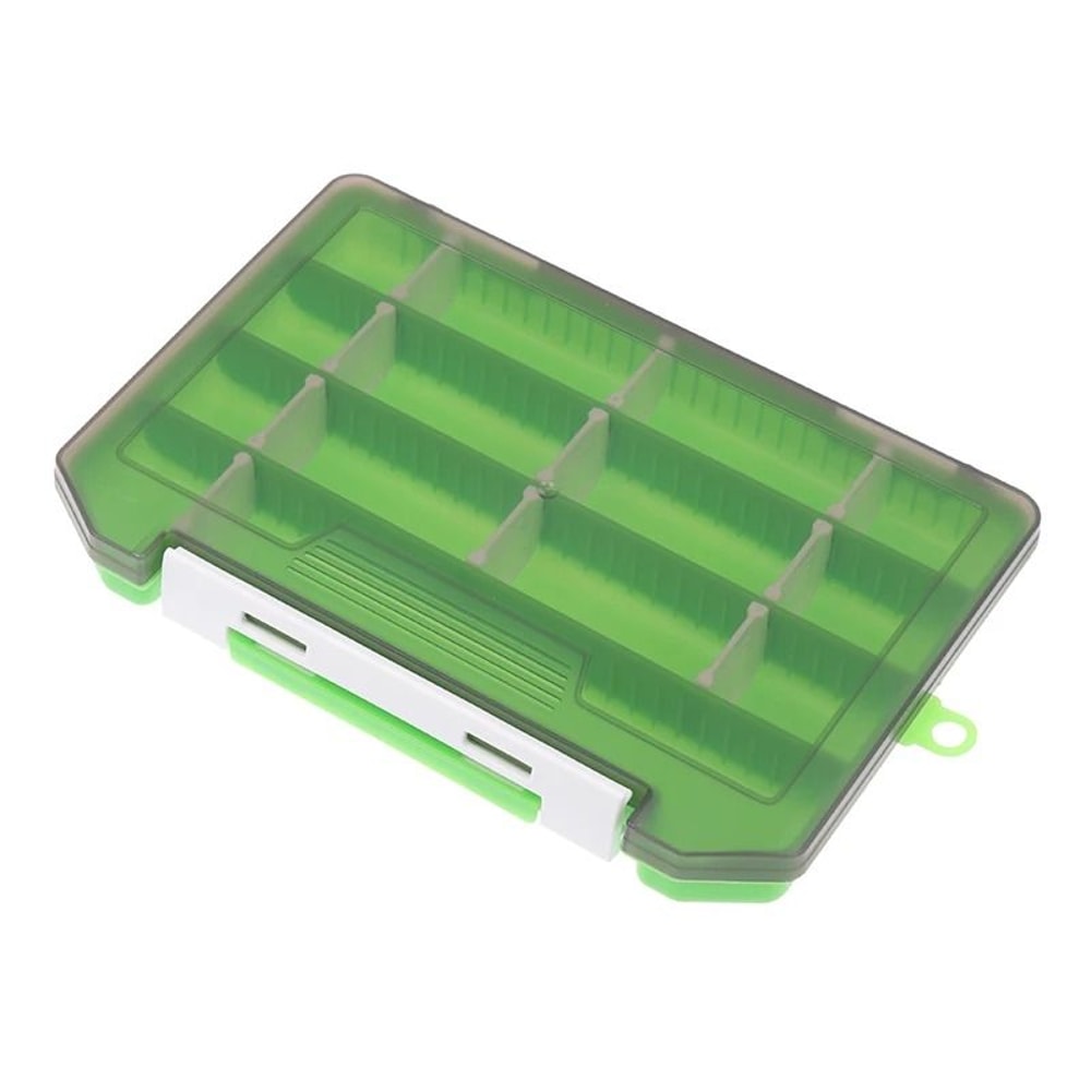 Single Layer Plastic Fishing Lure Box For Soft And Hard Baits 7