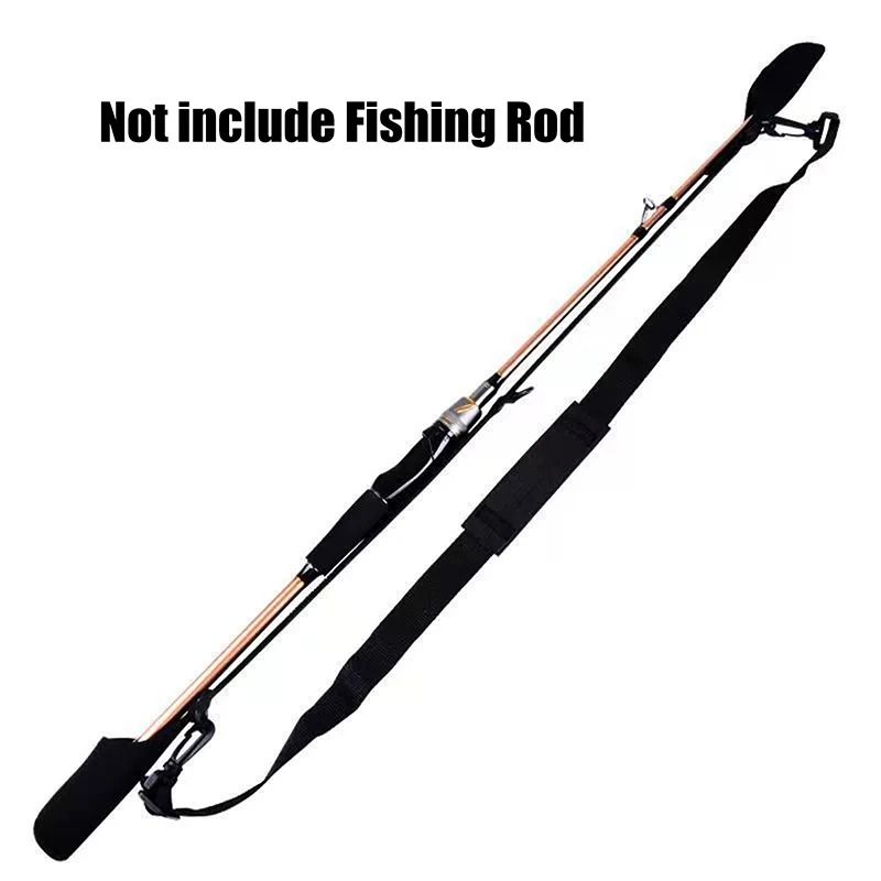 Portable Adjustable Fishing Rod Storage Bag With Shoulder Belt 0