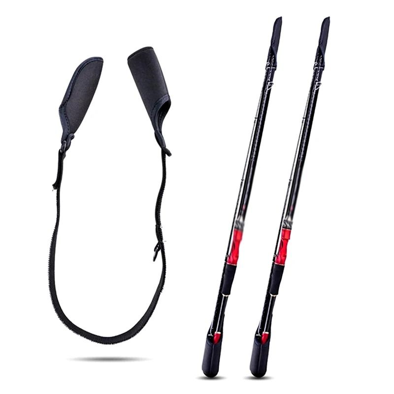 Portable Adjustable Fishing Rod Storage Bag With Shoulder Belt 1