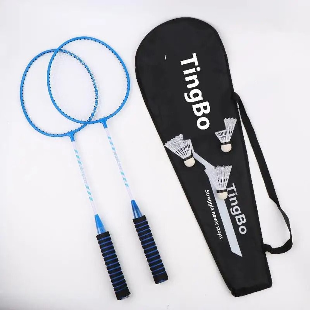 Professional Badminton Racket Set For Beginners And Training 8