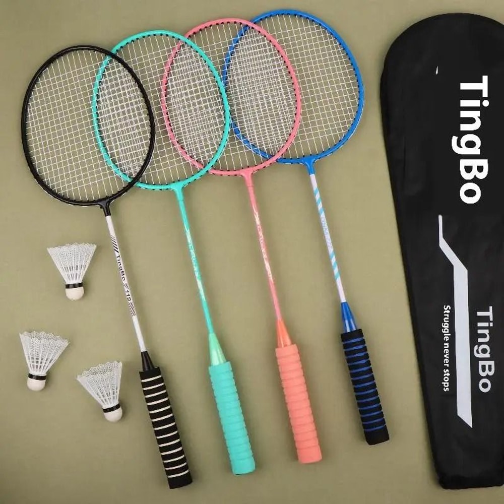 Professional Badminton Racket Set For Beginners And Training 2
