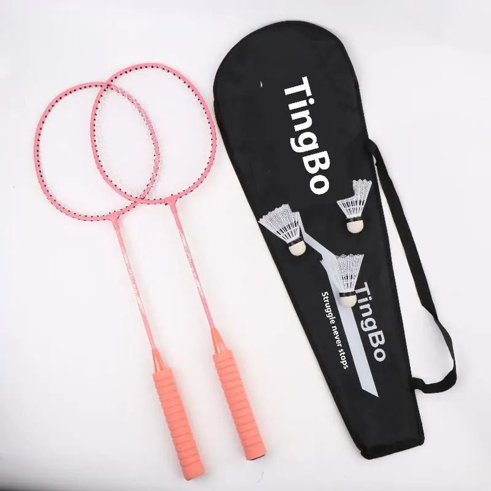 Professional Badminton Racket Set For Beginners And Training 6