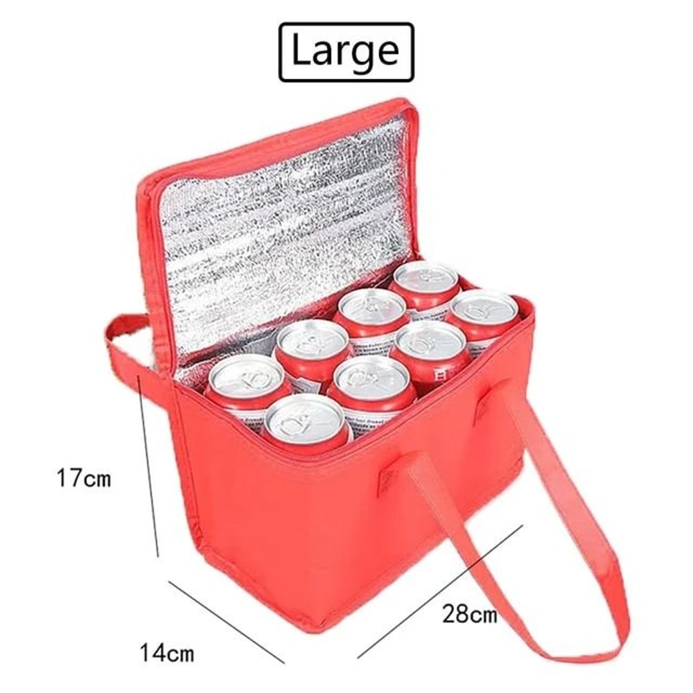 Portable Insulated Lunch Cooler Bag For Food And Drinks 7