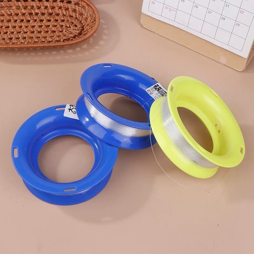 Plastic Fishing Line Coiling Plate Hand Reel Line Winder Tool 2
