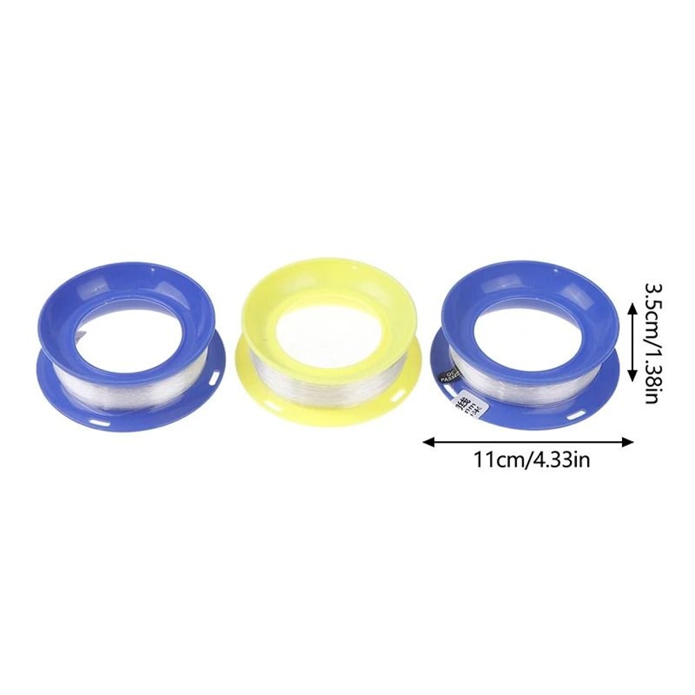 Plastic Fishing Line Coiling Plate Hand Reel Line Winder Tool 5