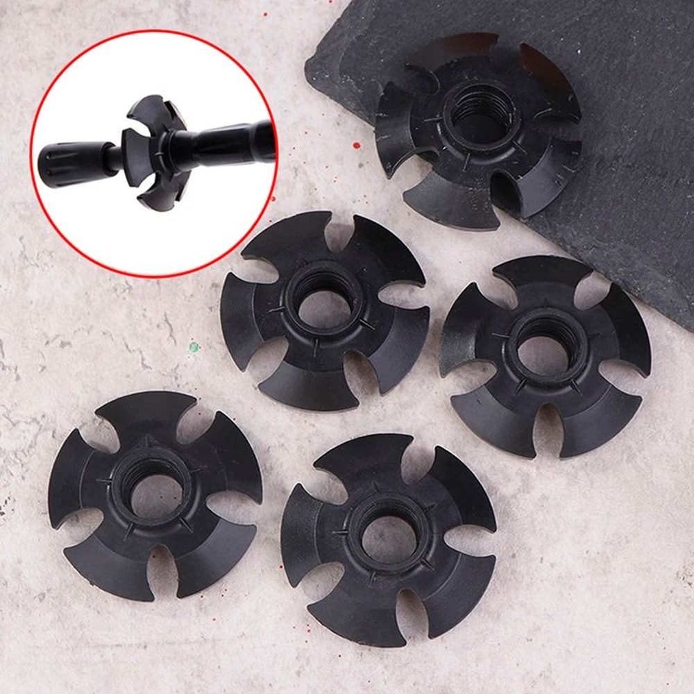 Replacement Trekking Pole Basket Set For Hiking Walking Sticks 5 Piece Pack 0