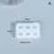 Silicone Jewelry Mold For Square Bead And Ball Epoxy Pendants 7