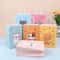Cartoon Cat Paw Print Paper Gift Bags With Handles For Kids Party 6 Piece Set 1