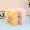 Cartoon Cat Paw Print Paper Gift Bags With Handles For Kids Party 6 Piece Set 4