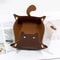 PU Leather Cat Shape Desktop Storage Tray Jewelry Organizer 8