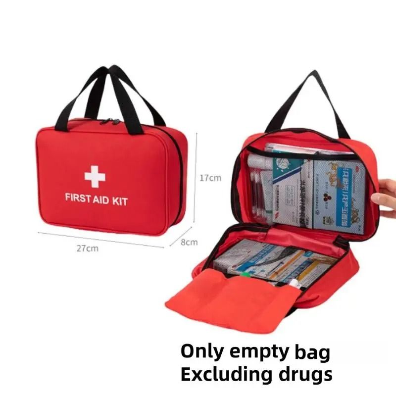 Portable First Aid Storage Pouch With Handle For Travel Camping Emergency 6