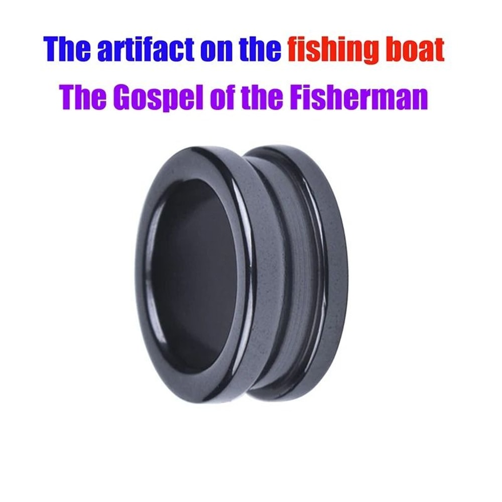 Ceramic SIC Fishing Line Roller Thread Guide For Spinning Reel 2