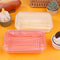 Disposable Rectangular Plastic Food Containers With Lids For Cake Picnic Bento 10 Piece Set 1