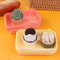 Disposable Rectangular Plastic Food Containers With Lids For Cake Picnic Bento 10 Piece Set 2