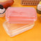 Disposable Rectangular Plastic Food Containers With Lids For Cake Picnic Bento 10 Piece Set 4
