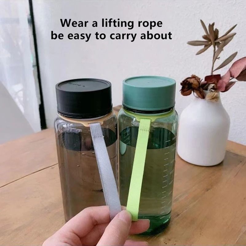 Outdoor Sports Water Bottle 1000ML Plastic Drink Cup For School Travel 1