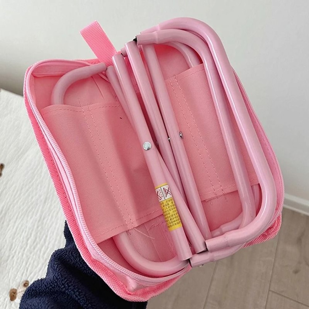 Portable Foldable Fishing Chair Camping Picnic Stool Small Bench 4