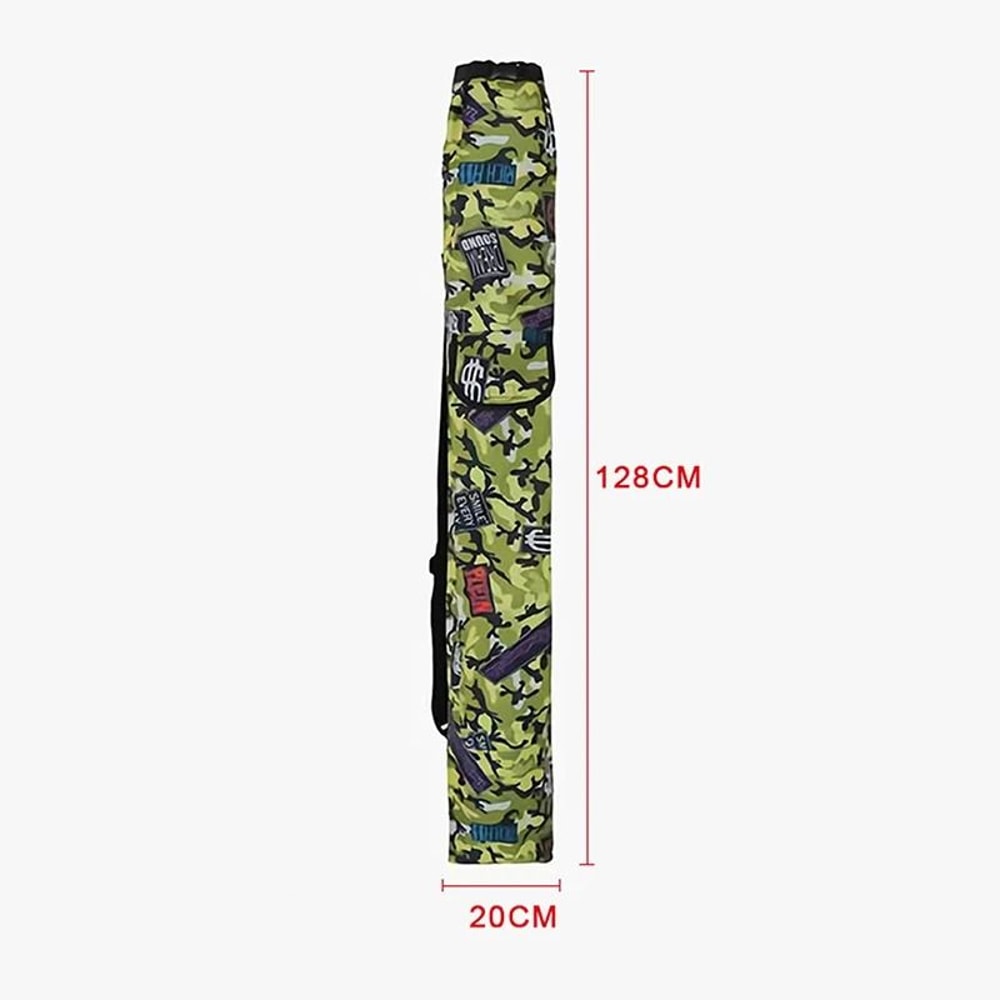 Nylon Fishing Rod Storage Bag Waterproof Foldable Tackle Organizer 5