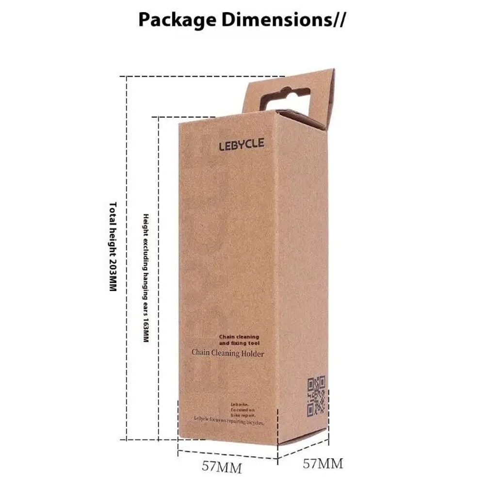 Road Bike Chain Cleaning Tool Holder For Hollow Axle Frames 5