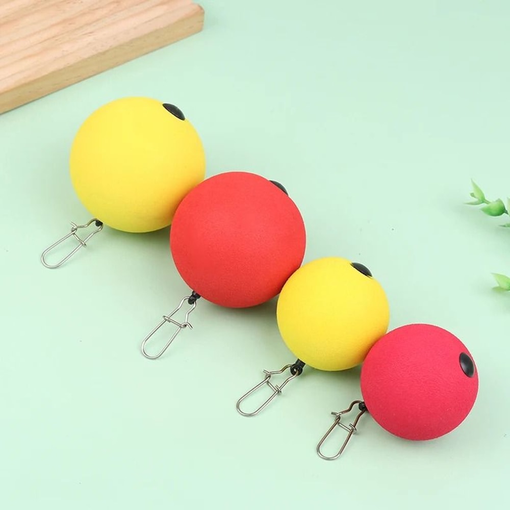 EVA Round Foam Fishing Float Ball Buoyancy Lure For Outdoor Fishing 4