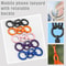 Metal Phone Lanyard Clip Rotatable Buckle Hanging Tab For Mobile Phone 4