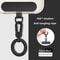 Metal Phone Lanyard Clip Rotatable Buckle Hanging Tab For Mobile Phone 6