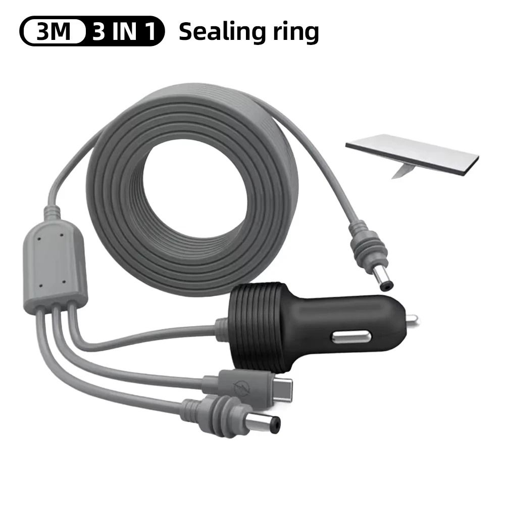 Starlink Mini Car Charger Extension Cable USB C Waterproof 3 In 1 5