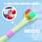 Three Sided Ultra Soft Toothbrush With Fine Bristles For Gentle Oral Care Cleaning 5