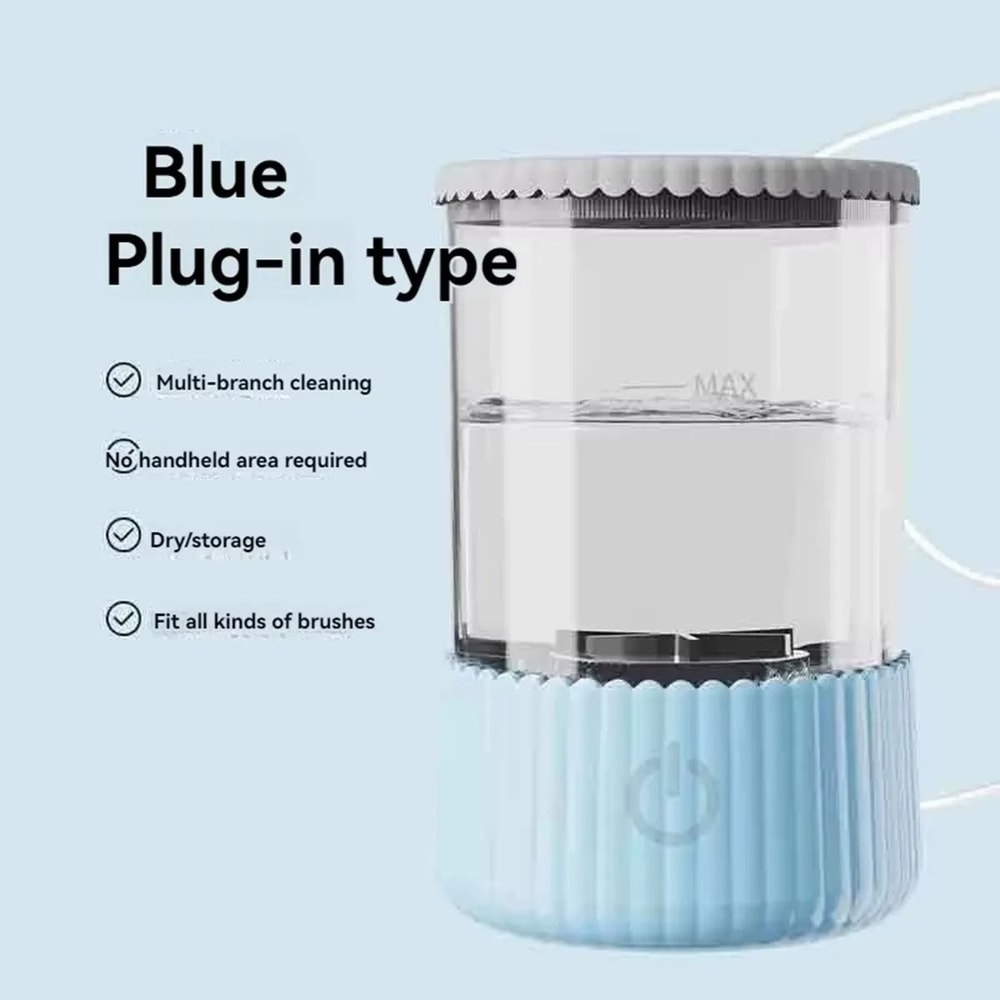 3 In 1 Electric Makeup Brush Cleaner With Rotary Washing And Drying Function 6