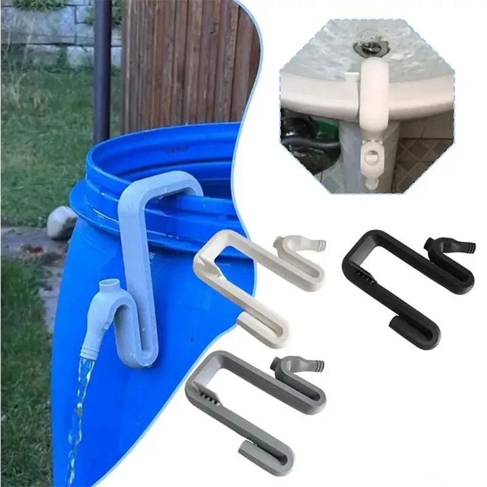 Self Priming Siphon Hose Overflow Pipe For Automatic Water Drain And Fill Transfer 2