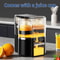 Dual Head Electric Citrus Juicer Machine With Power Cord And Cleaning Brush 0