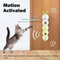 Interactive Caterpillar Cat Toy Motion Activated Rechargeable Automatic Wack A Worm Teasing Toy For 3