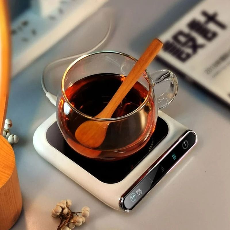 USB Portable Coffee Mug Warmer With Smart Temperature Control For Office Desk Home Use 4