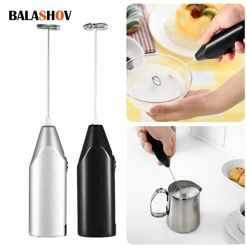 Wireless Electric Milk Frother Coffee Whisk Handheld Mini Mixer For Cappuccino Latte Eggs And Drink 0