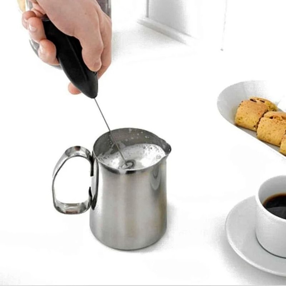 Wireless Electric Milk Frother Coffee Whisk Handheld Mini Mixer For Cappuccino Latte Eggs And Drink 1