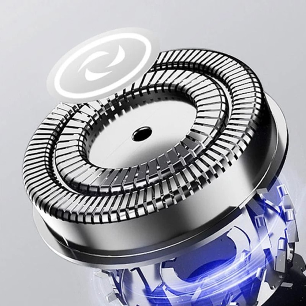 USB Rechargeable Electric Shaver For Men Waterproof Rotary Razor 5