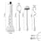 3 In 1 Rechargeable Electric Milk Frother Handheld Coffee Mixer 5