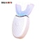 Wireless Charging U Shaped Electric Toothbrush 360 Degree Silicone Ultrasonic 0