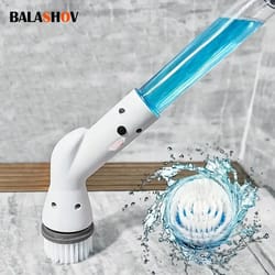 electric rotating cleaning brush cordless multi surface scrubber